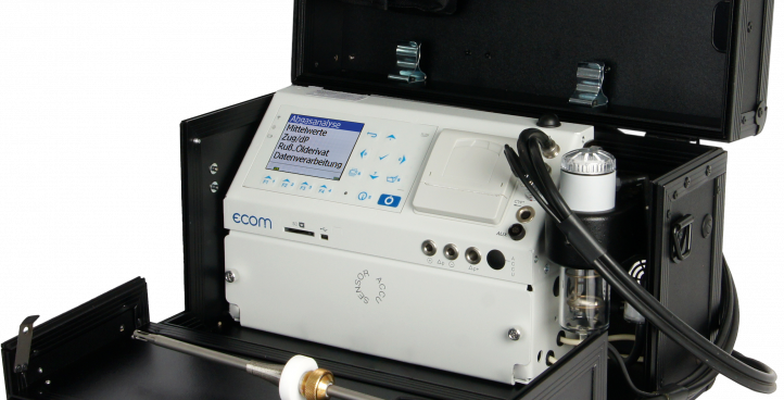 ecom-EN3 Kompakt-Abgasanalysegerät + ecom AK